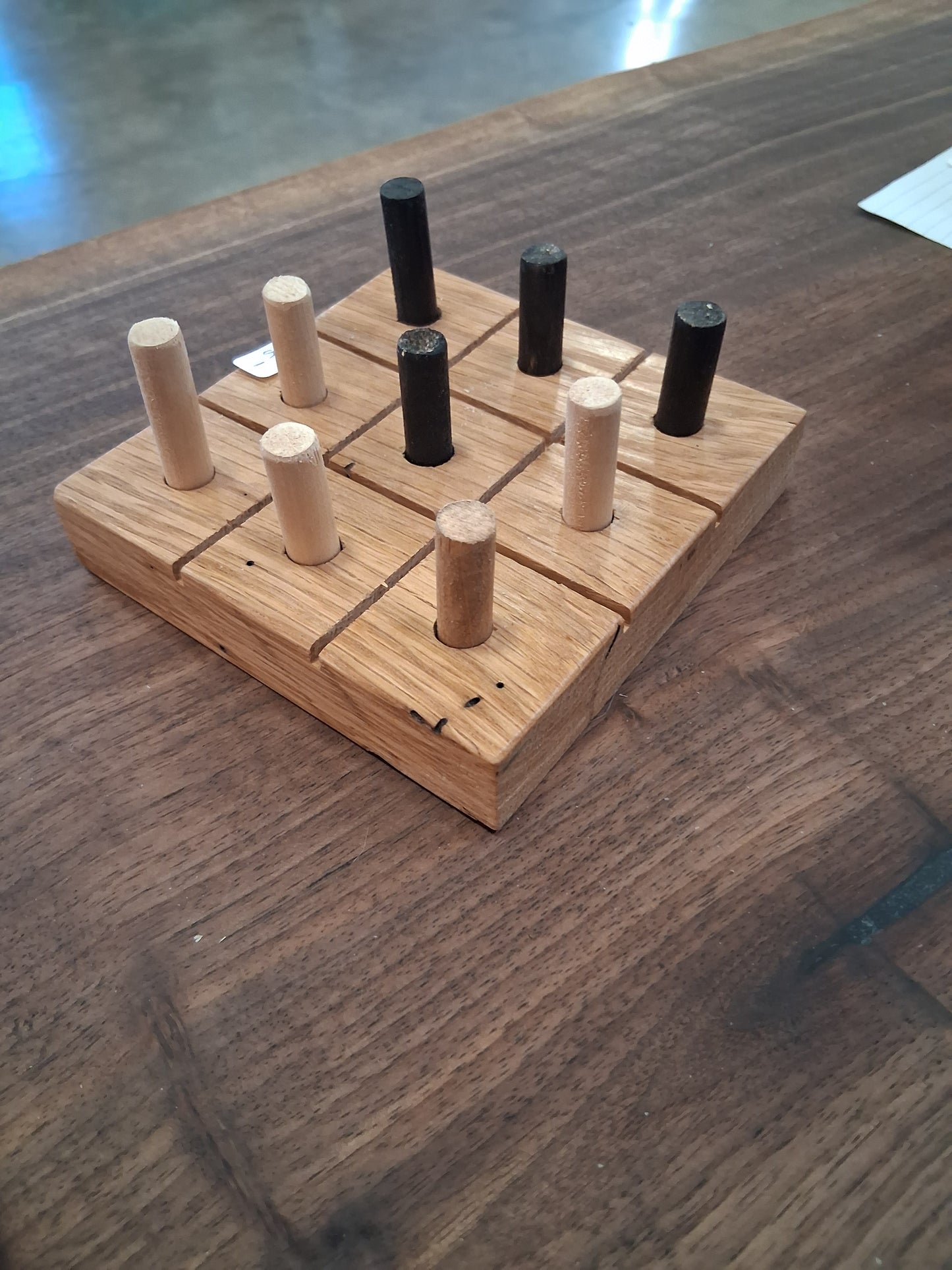 Rustic Tic Tac Toe Game