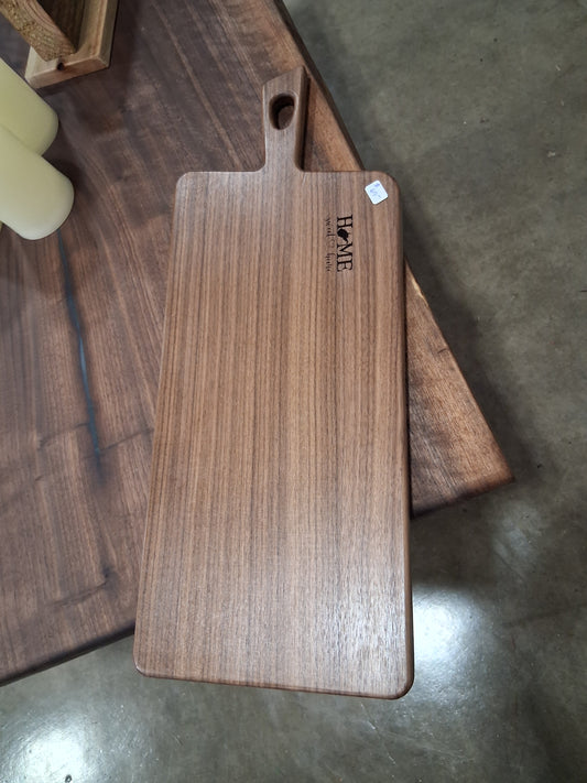 Black Walnut cutting boards.