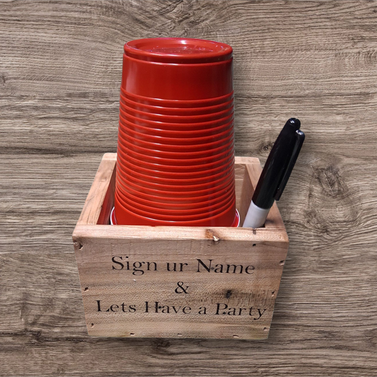 Let's Have a Party Cup Holder