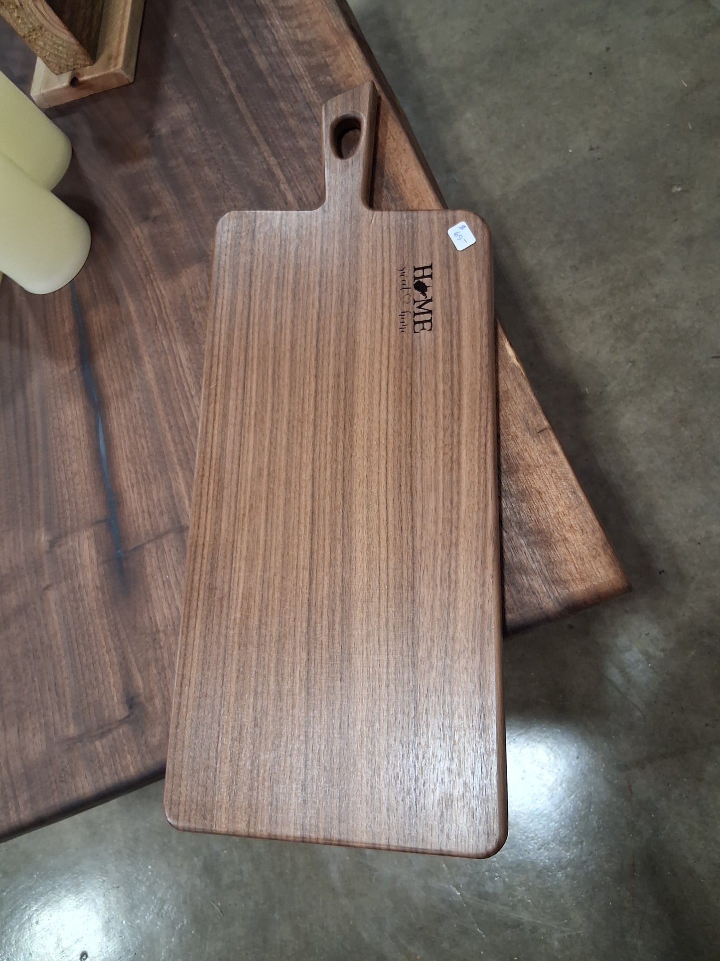 Black Walnut cutting boards.